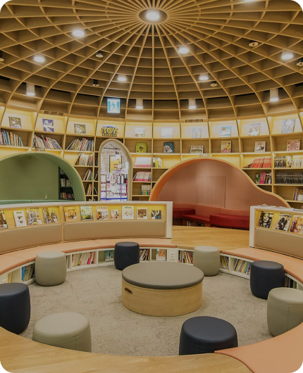 별마당 키즈 실내 전경