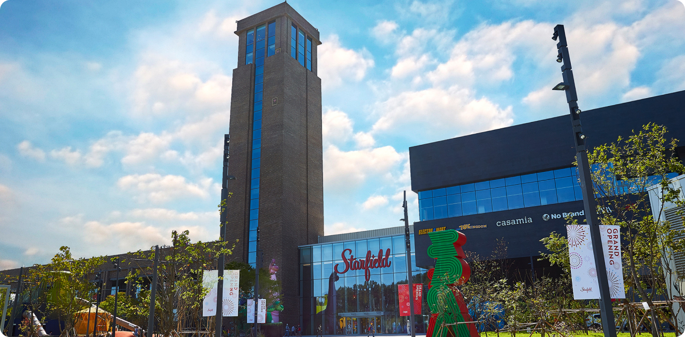 anseong 스타필드 전경 모습