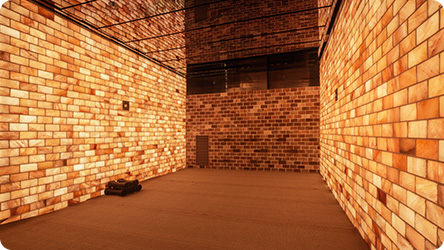 아쿠아필드 소금방 모습