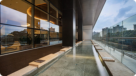 아쿠아필드 풋스파 모습