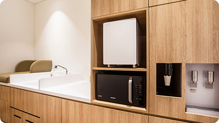 아쿠아필드 수유실 모습