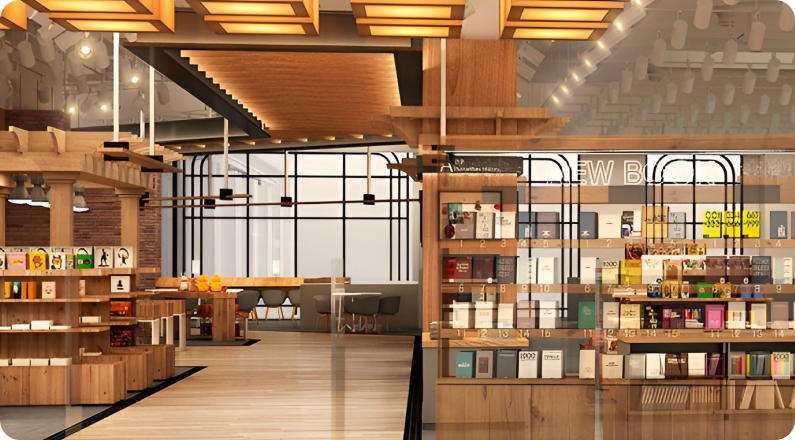 편안한 독서 공간