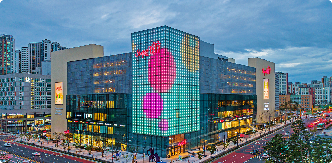 bucheon 스타필드 전경 모습