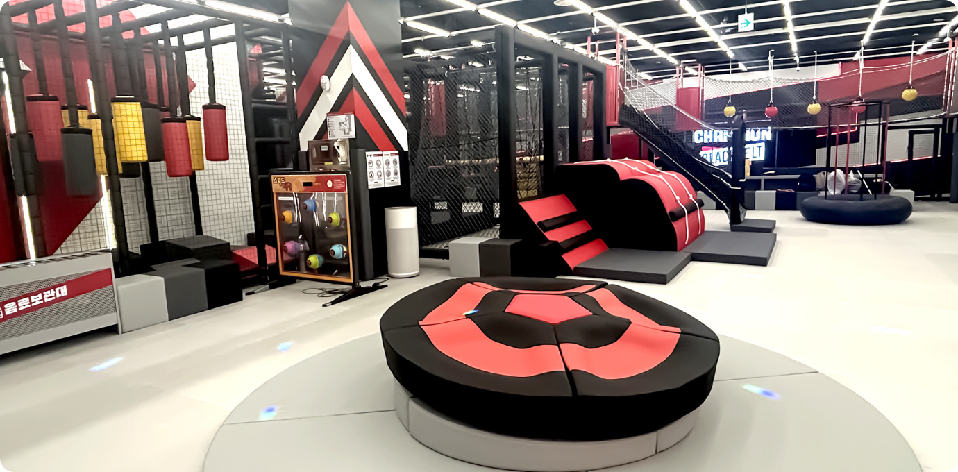 챔피언 벨트 실내 전경