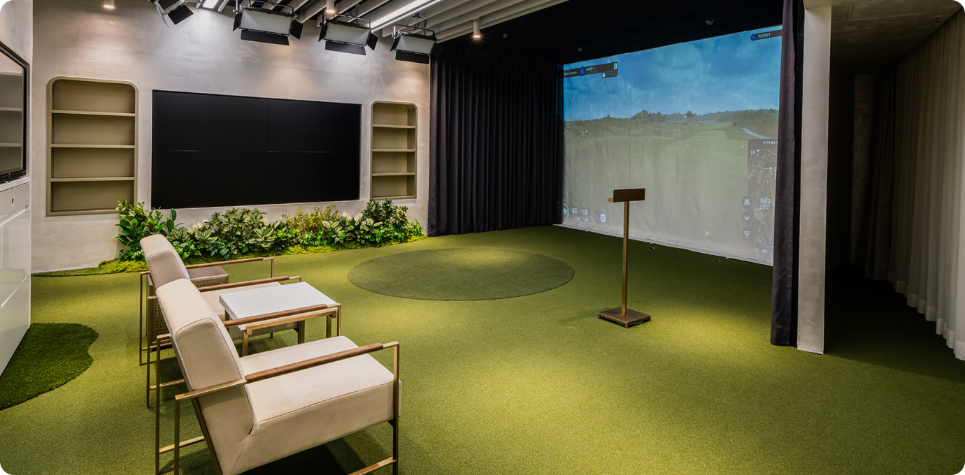 프리미엄 힐링 라운지 전경