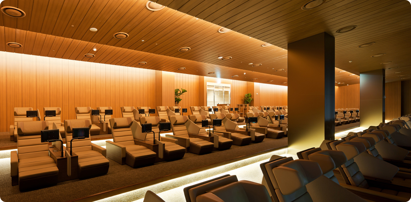 아쿠아필드 릴렉스룸 전경