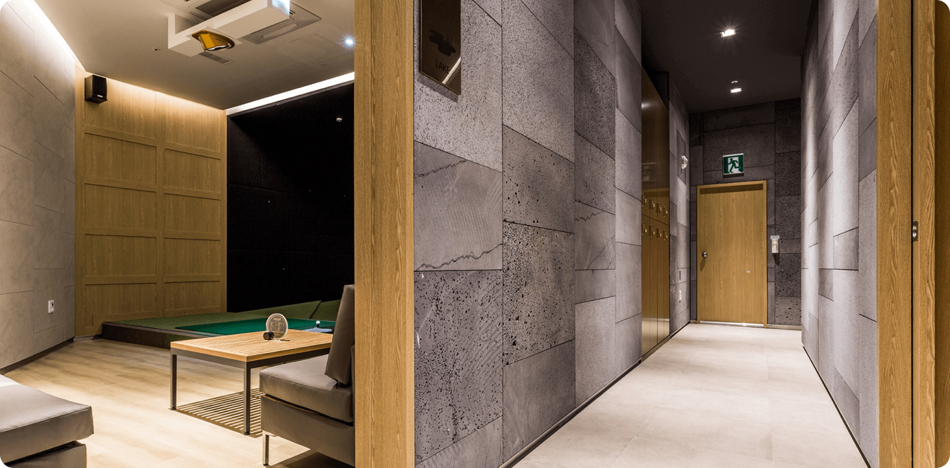 데이골프의 내부 복도