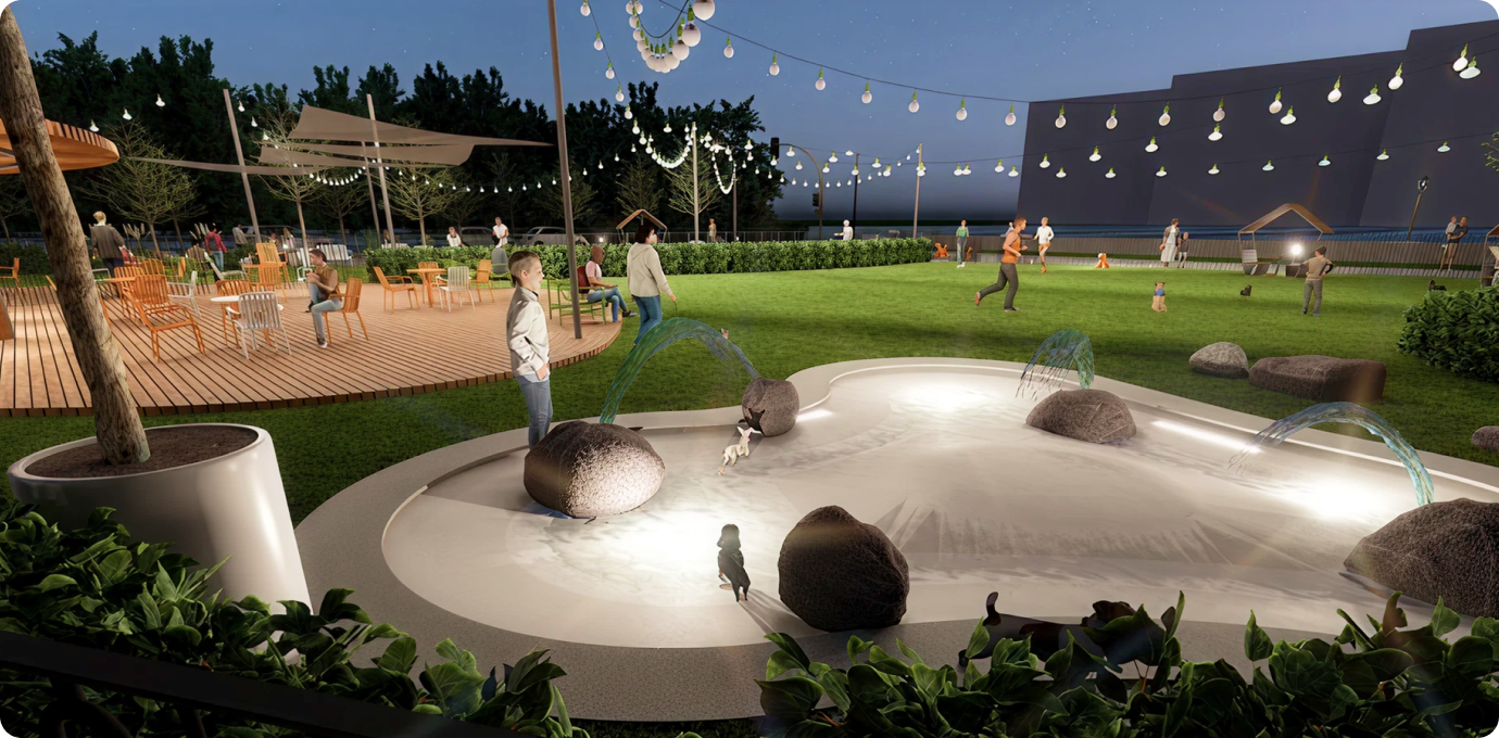 펫과 함께 즐거운 시간을 보내는 모습