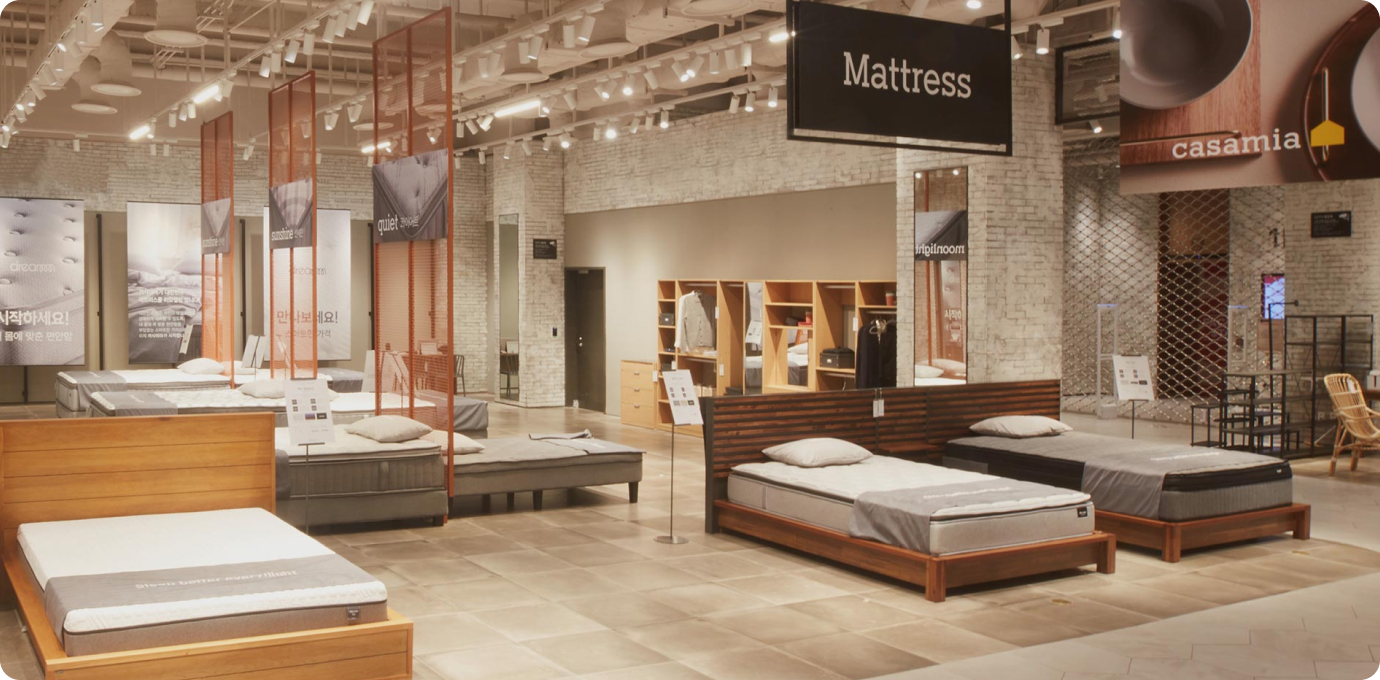 신세계 팩토리 스토어 Kitchen 섹션 모습