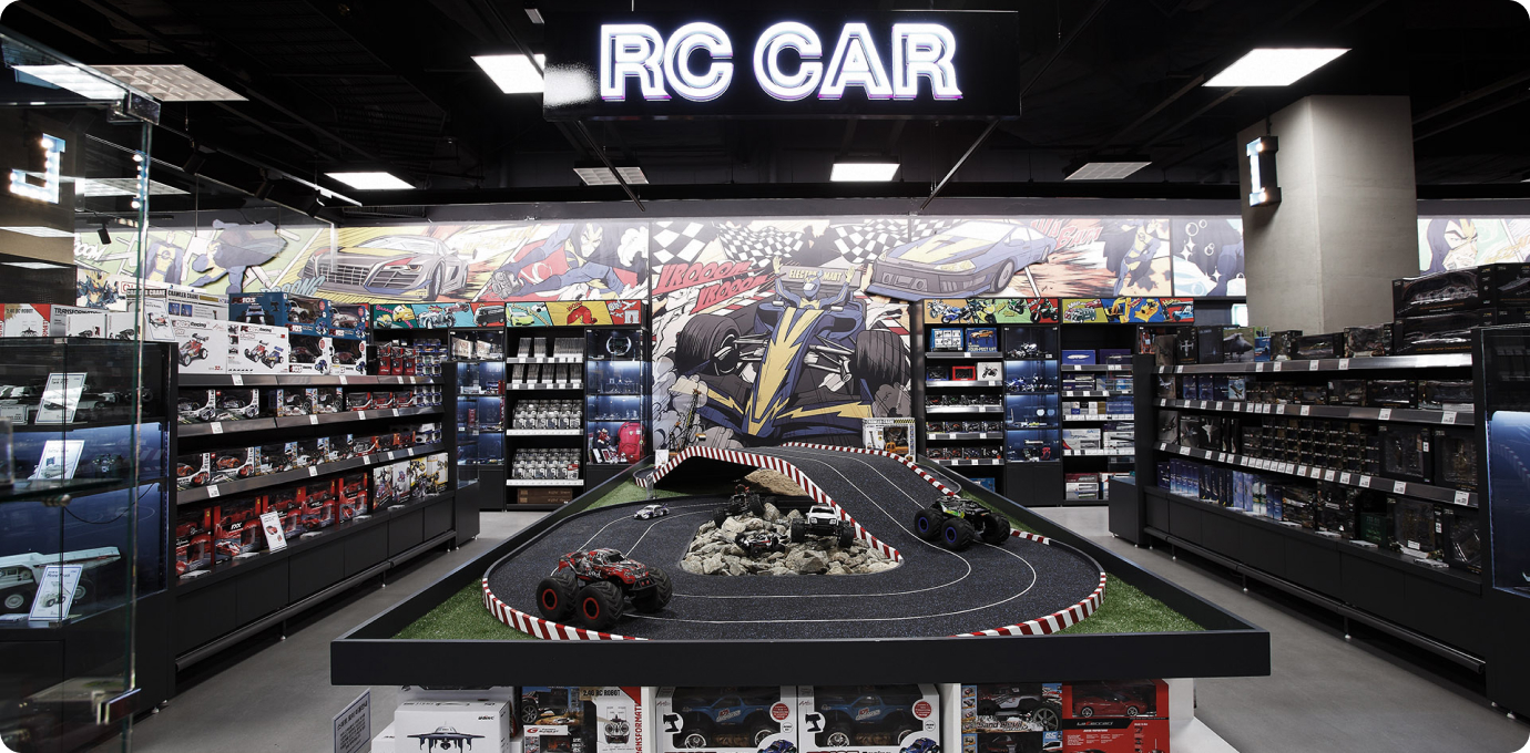 일렉트로마트 내부의 애플샵 모습