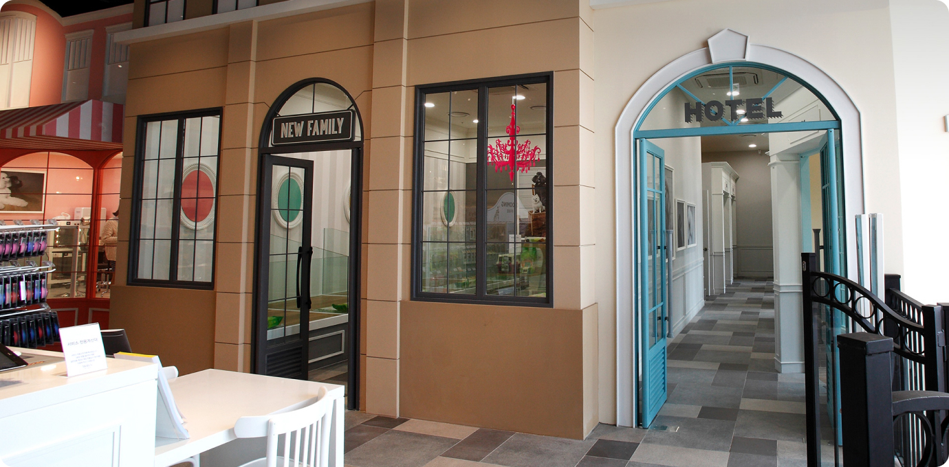 몰리스펫샵 매장 내부 모습