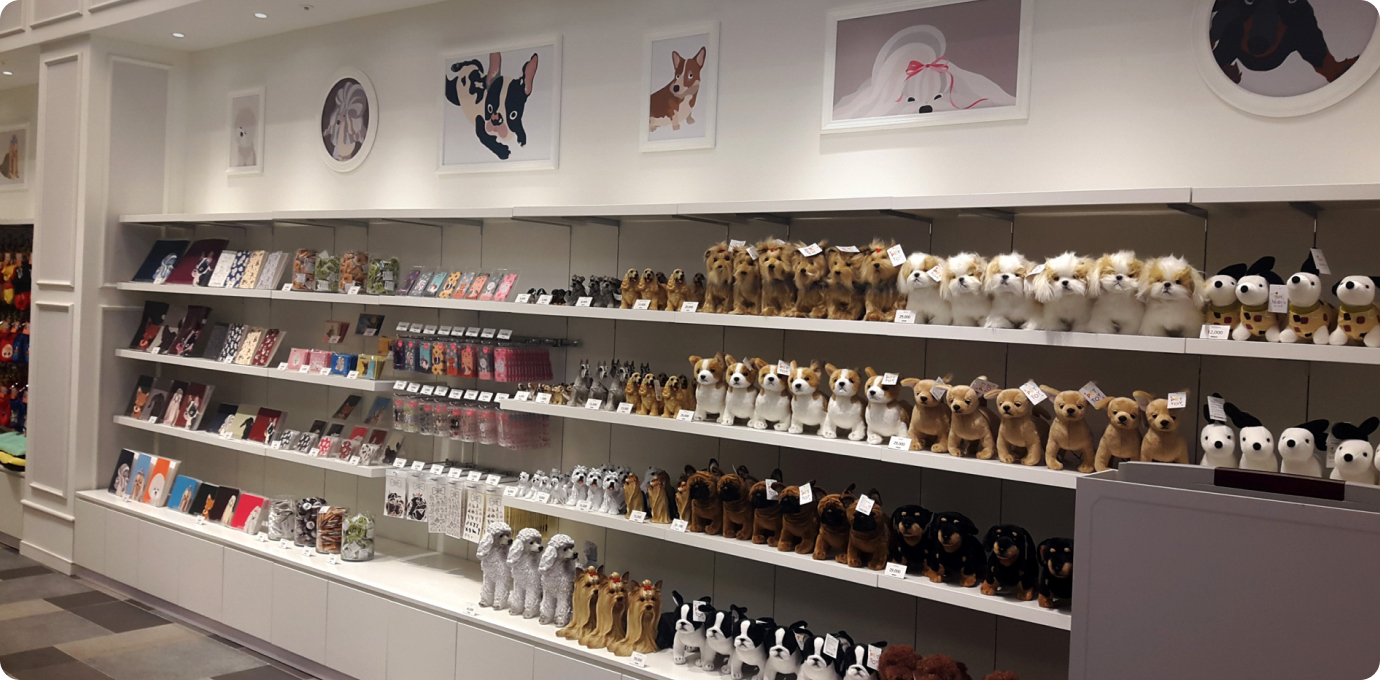 몰리스펫샵 매장 내부 모습