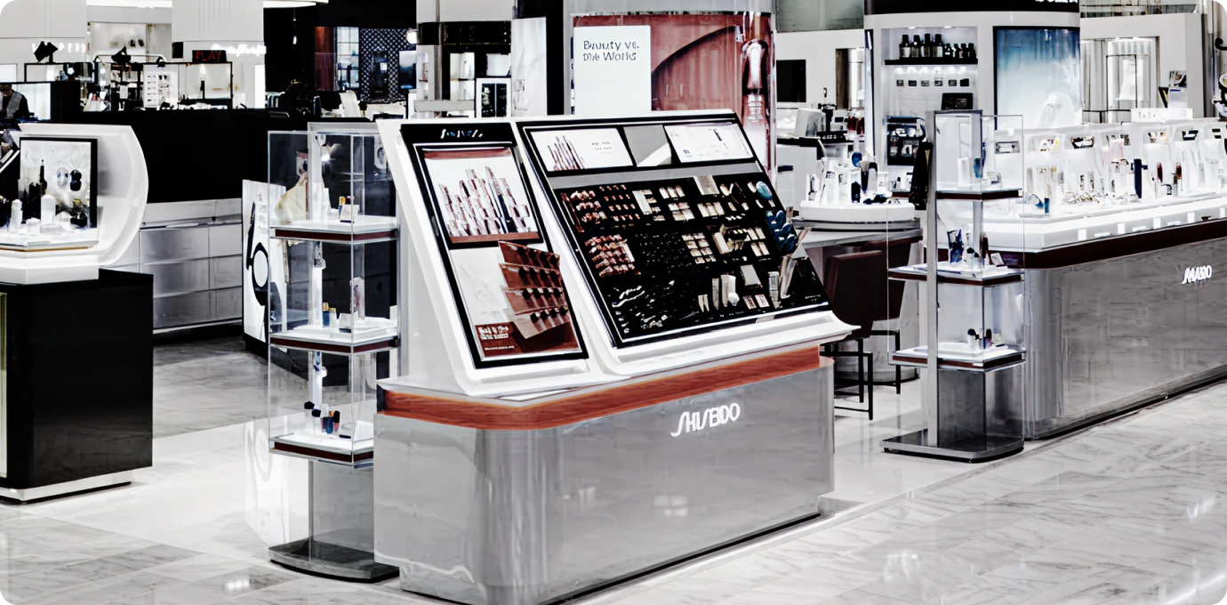 다양성, 전문성을 갖춘 뷰티 전문관 모습