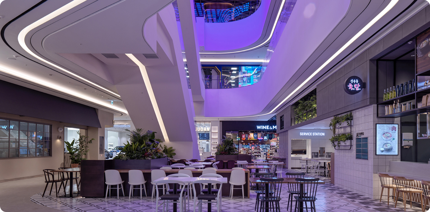 myeongji 스타필드 전경 모습