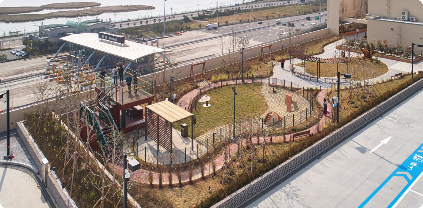 myeongji 스타필드 전경 모습