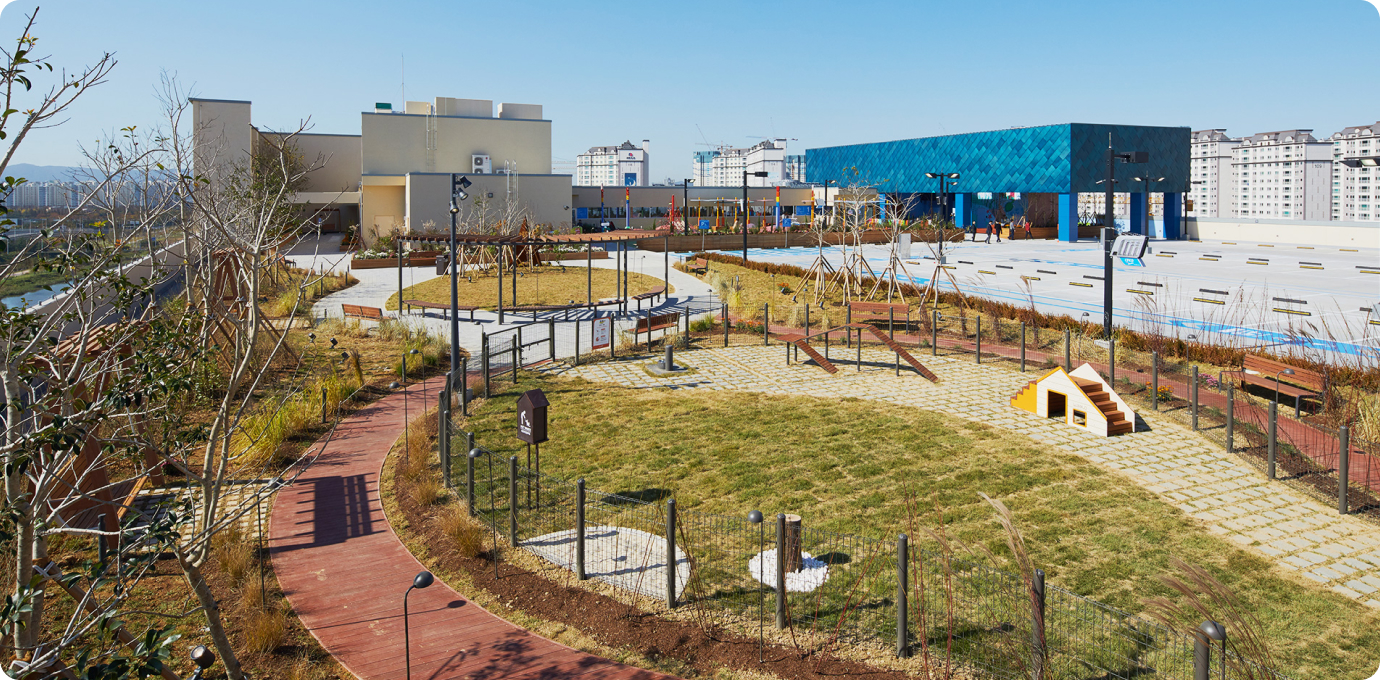 myeongji 스타필드 전경 모습